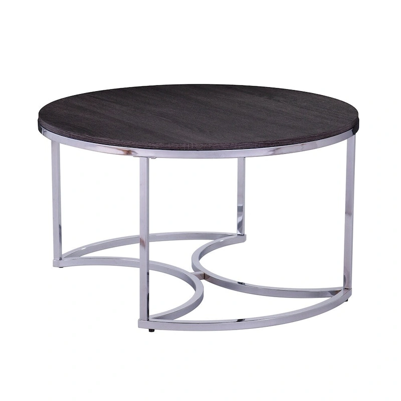 SEI Furniture Henderson Round 3-piece Nesting Coffee Table