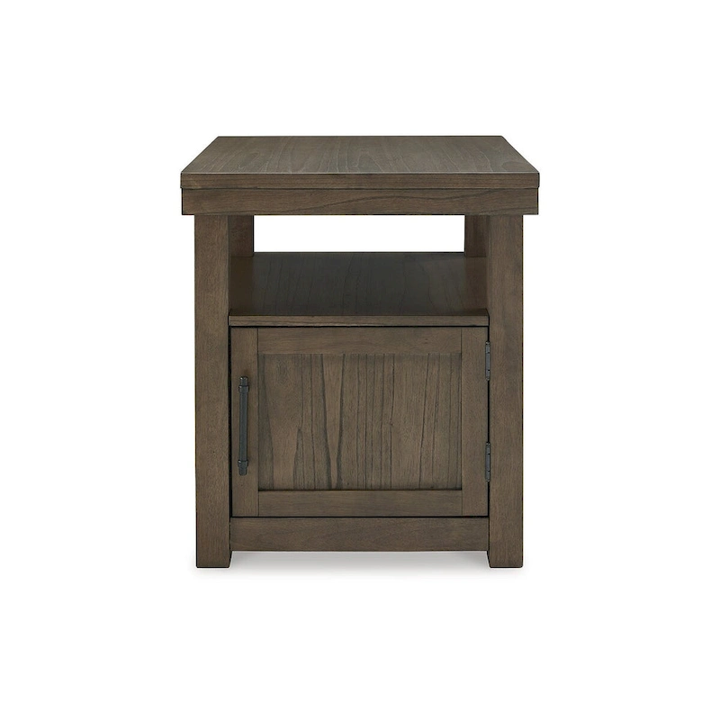 Signature Design by Ashley Boardernest Brown End Table - 24W x 26D x 26.63H