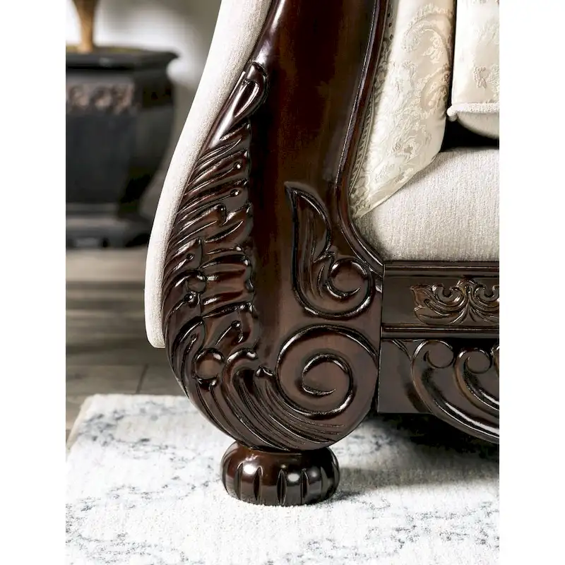 Dikic Traditional Chenille Rolled Arms 2-Piece Living Room Set by Gracewood Hollow