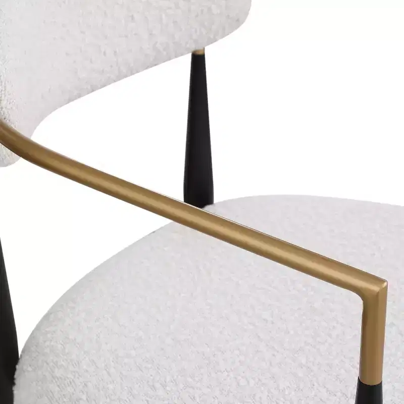Christopher Knight Home Alger Modern Fabric Upholstered Iron 25 Inch Counter Stools (Set of 2)