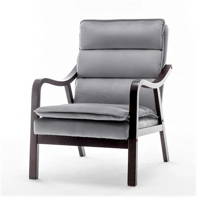 Clovis 24.8  Wide Velvet Armchair