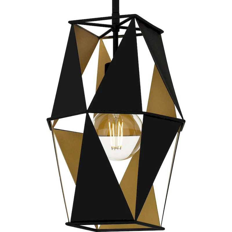 Wren 1-Light Matte Black Mini Pendant Light