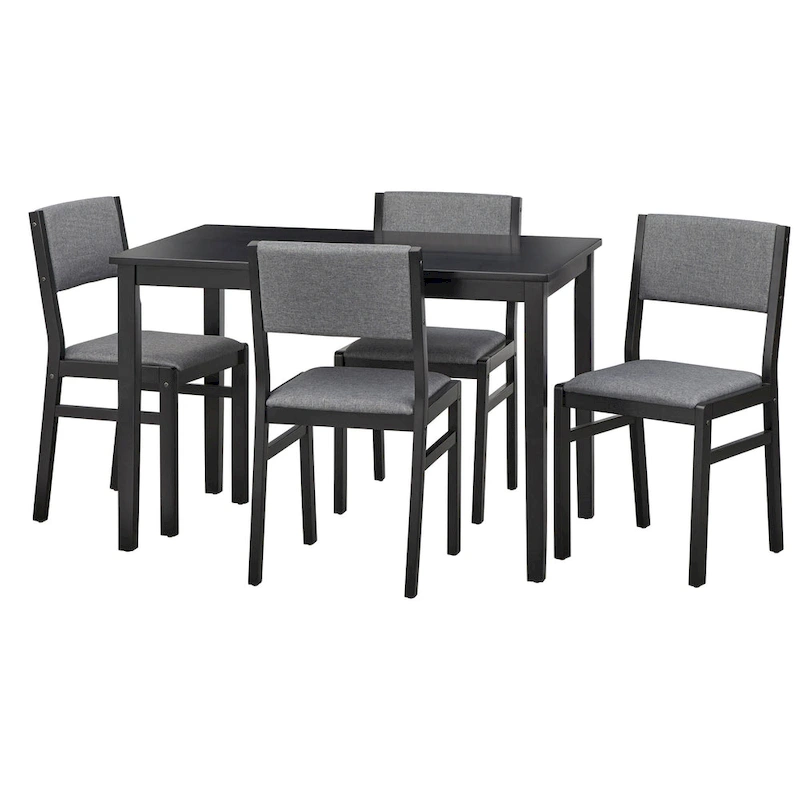 Simple Living Jules 5-piece Solid Wood Dining Set
