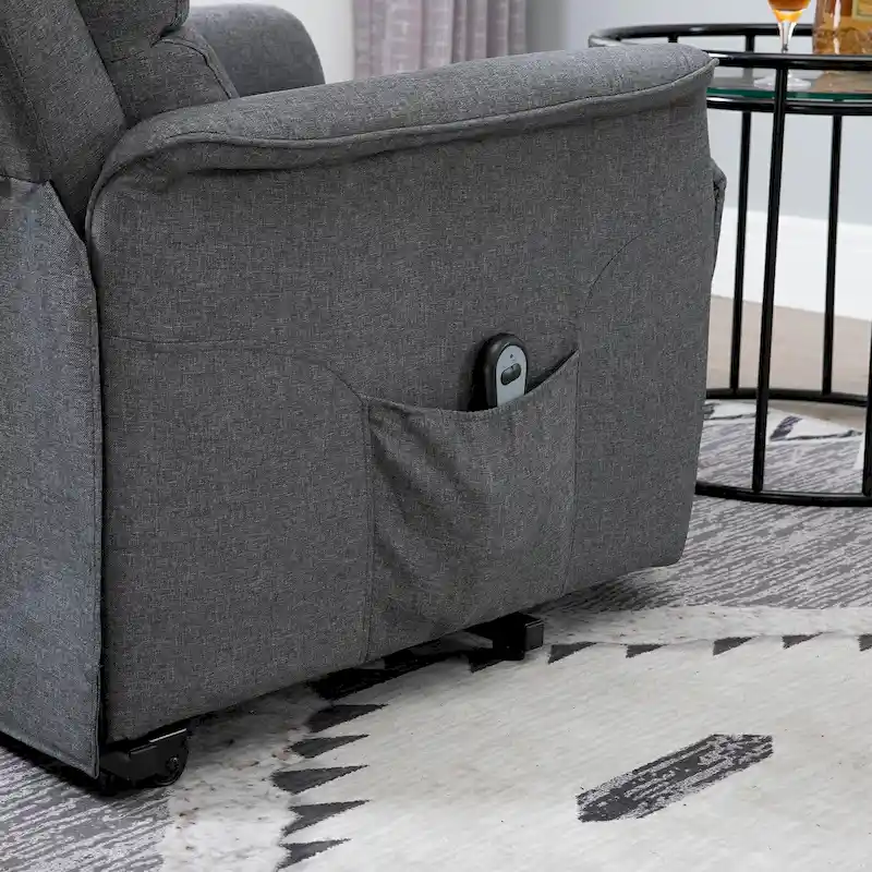 HOMCOM Power Lift Assist Recliner Chair with Remote