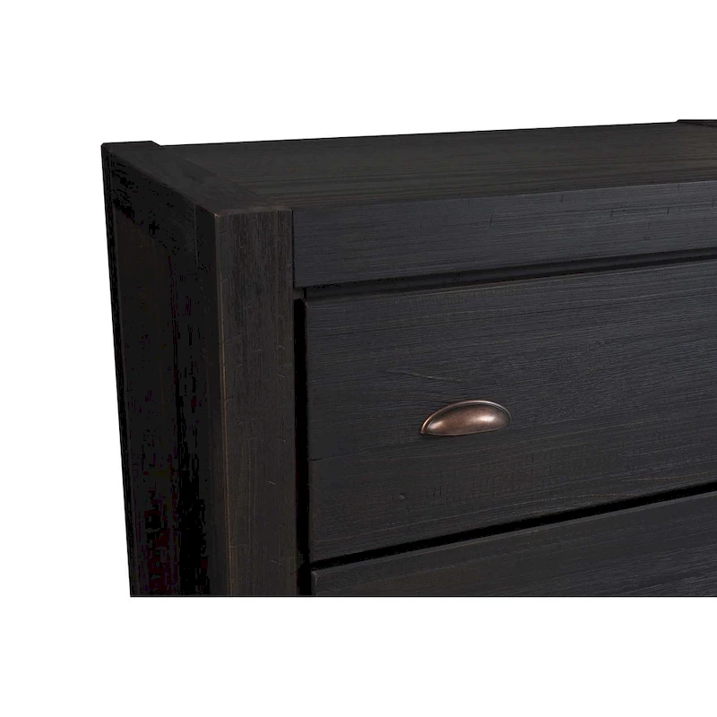 Grain Wood Furniture Montauk 5-drawer Solid Wood Chest