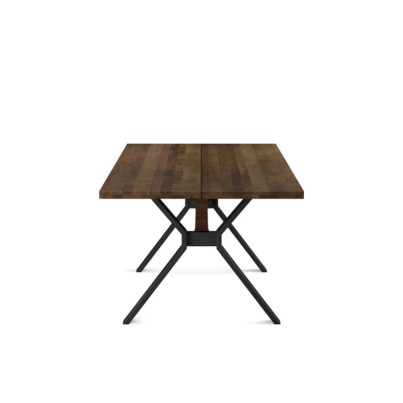 Amisco Leonie Wood Table and Snyder Chairs 7-Pieces Dining Set