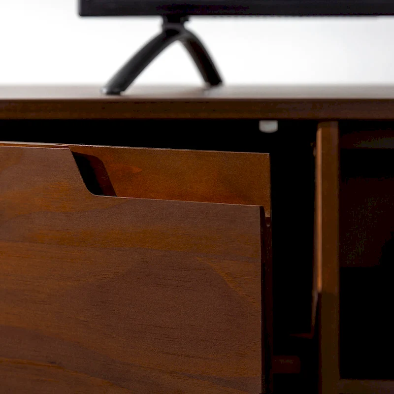 Middlebrook 70-inch Mid-Century Solid Wood TV Stand