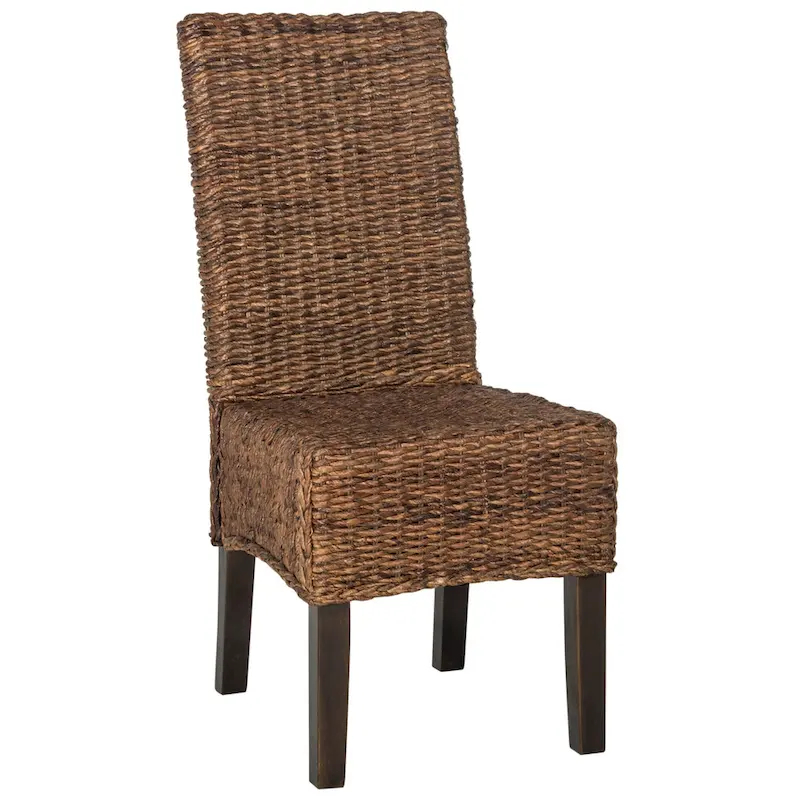 SAFAVIEH Meline Natural Dining Chair (Set of 2) - 17.3 x 24 x 38.5 - 17Wx24Dx39H