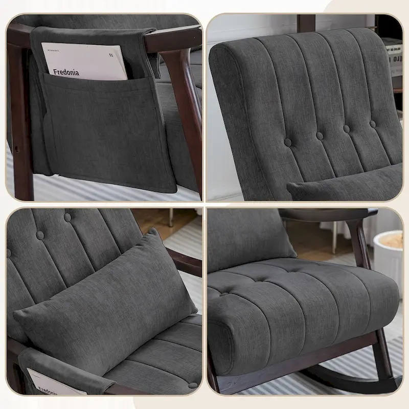 Solid Wood Rocking Chair