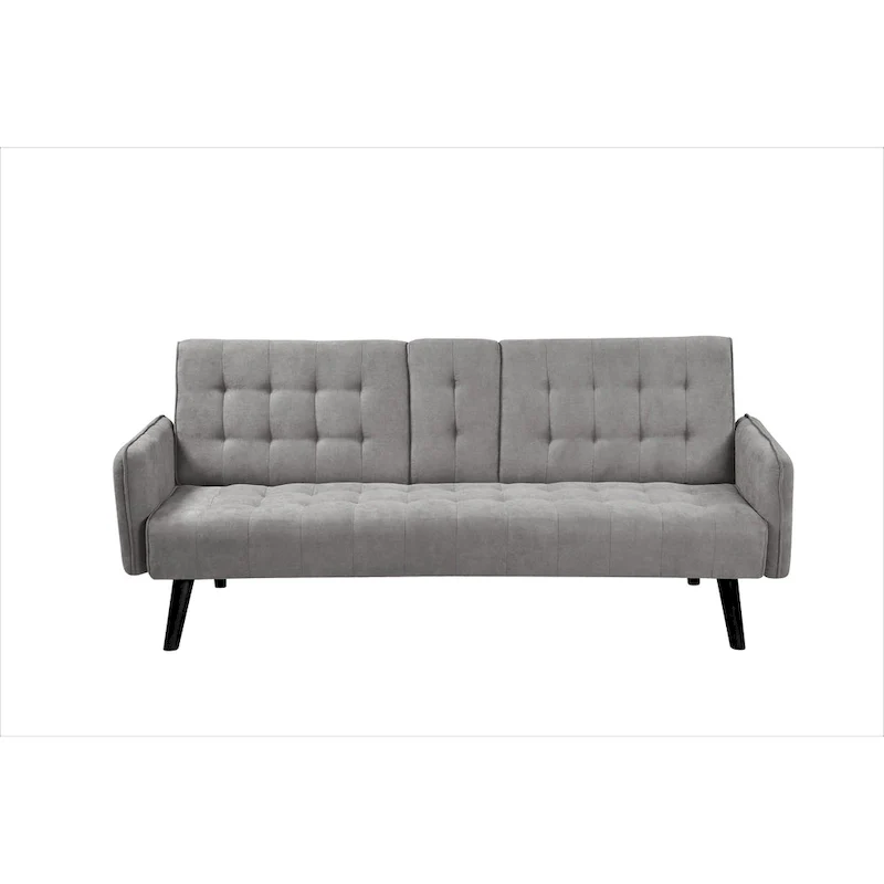 Hash Tufted Upholstered Futon Sleeper
