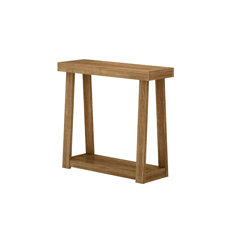 Plank and Beam Classic Console Table with Shelf - 36