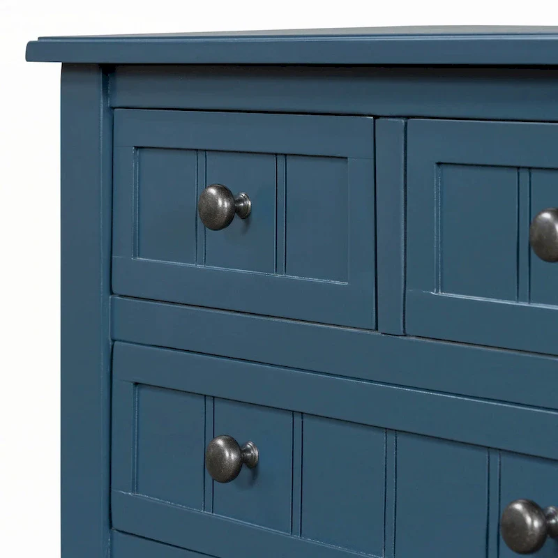 Narrow Console Table(Navy)