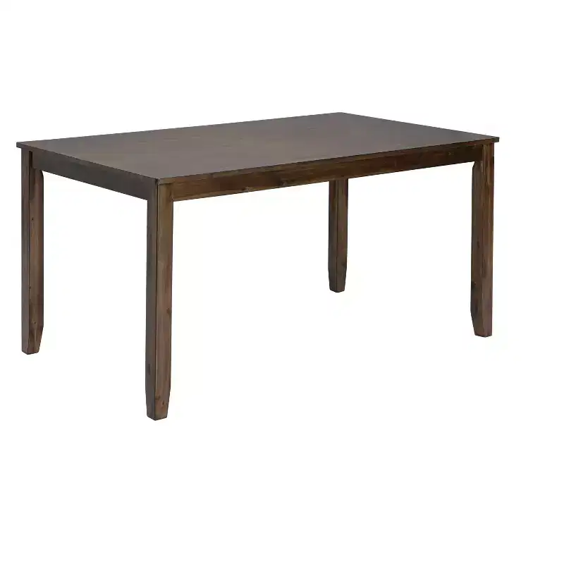 MAYEERTY Wooden Rectangular Dining Table, Walnut Kitchen Table for Small Space Only The Table