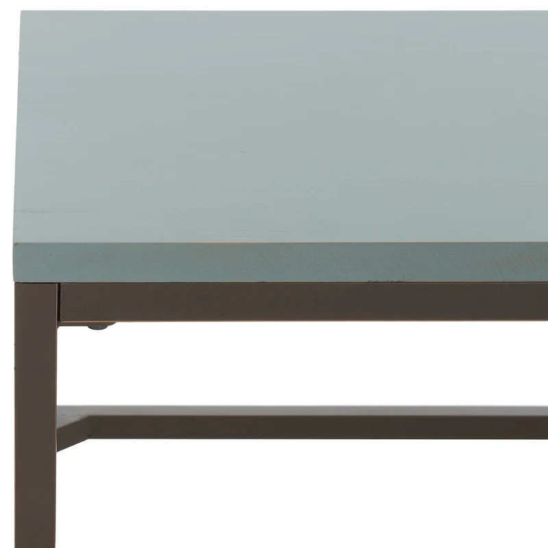 SAFAVIEH Aino Reclamined Wood Finish Coffee Table - 48 x 24 x 17.7 - 48Wx24Dx18H