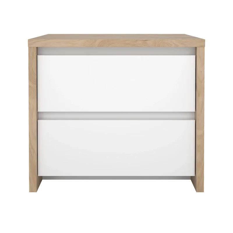 Porch & Den Next 17-Inch Tall 2-Drawer Nightstand End Table