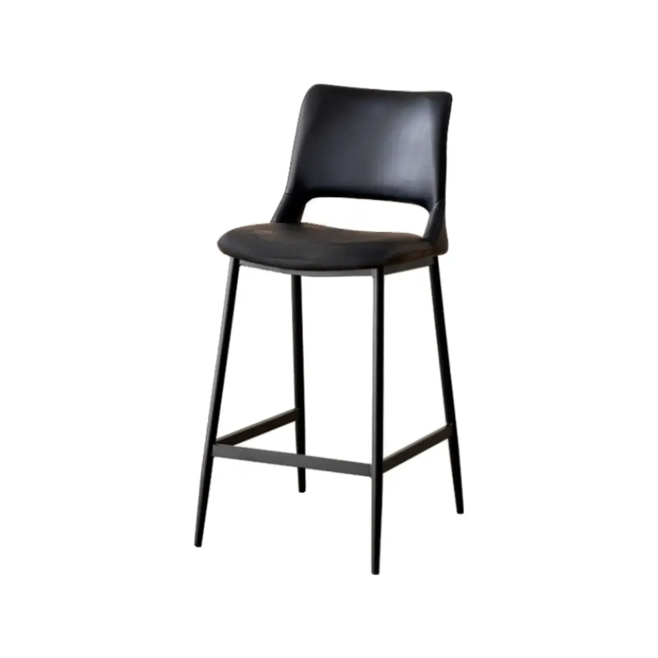 Counter Adjustable Leather Modern Bar Stools