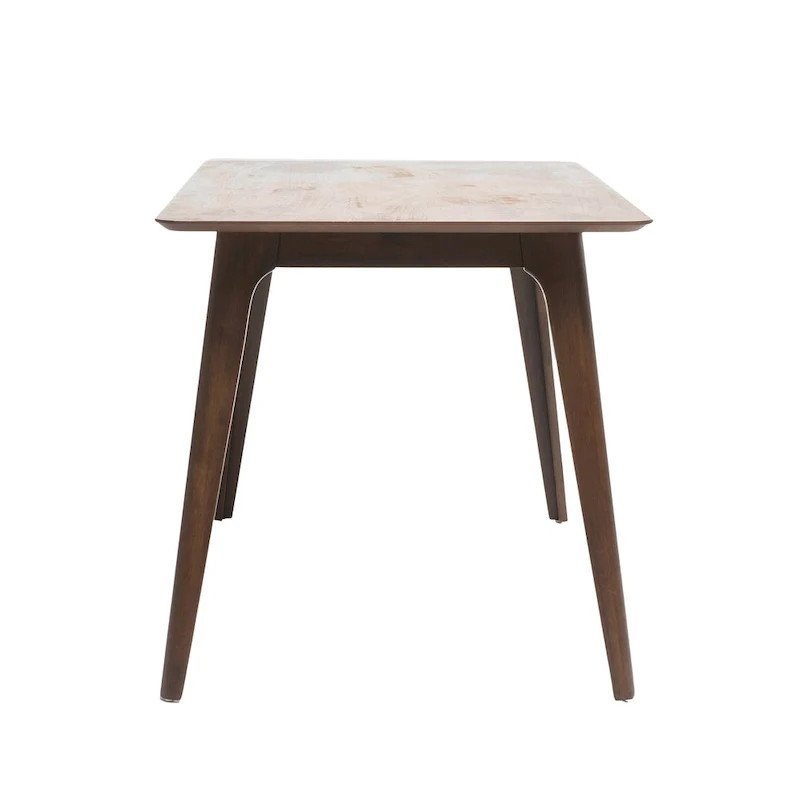 5 Piece Dining Table and Chair Set, Wooden Kitchen Furniture Set with Rectangular Table and 4 Upholstered Chairs