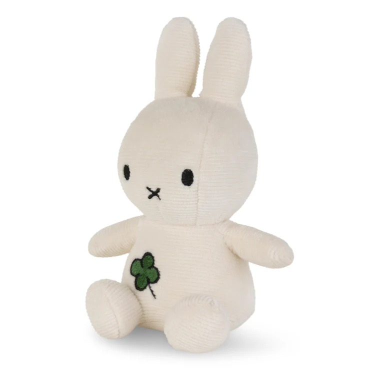 Miffy & Friends Miffy Four Leaf Clover Offwhite 18 cm