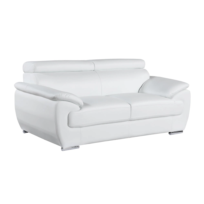 Genuine Leather Loveseat