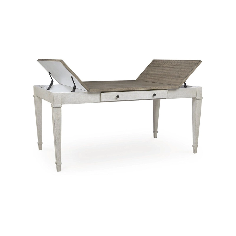 Signature Design by Ashley Skempton White / Light Brown 5-Piece Dining Package