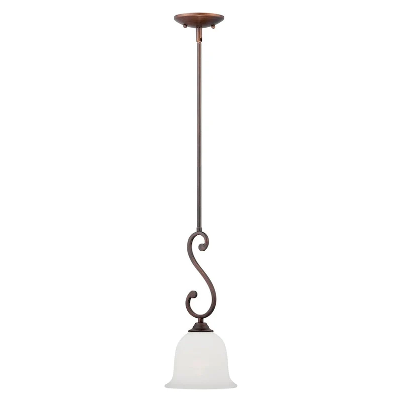 Millennium Lighting Courtney Lakes Rubbed Bronze Mini-Pendant Fixture