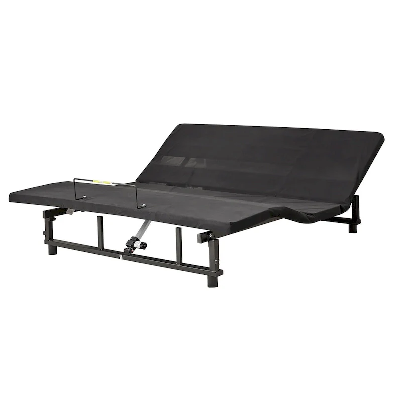 Adjustable Bed Base Frame Queen Bed Frame With Head And Foot Incline Wireless Remote Zero Gravity