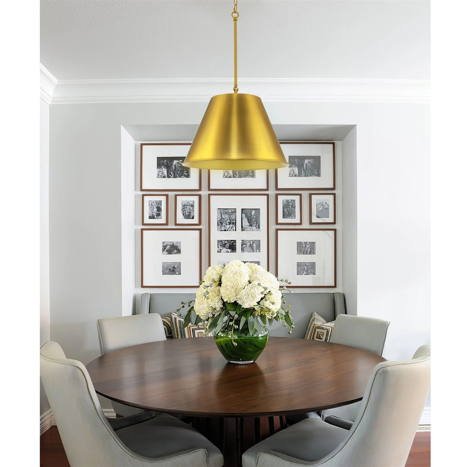 Vida 18 Modern Industrial Pendant Light