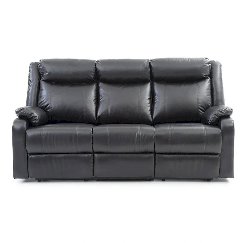 Ward Faux Leather Double Reclining Sofa