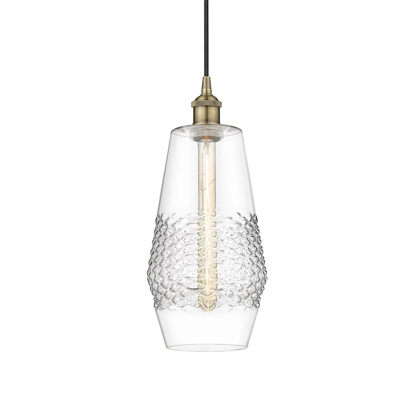 Innovations Lighting 616-1P-17-7 Windham Pendant Windham 7  Wide Mini
