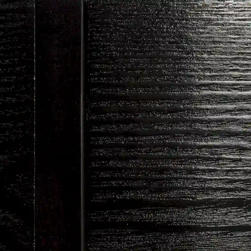 Wood Side Coffee Table with Metal Hairpin Legs