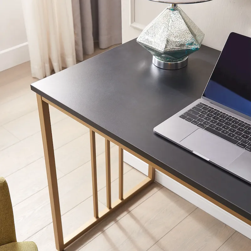 Collapsible Slatted Mission Writing Computer Desk