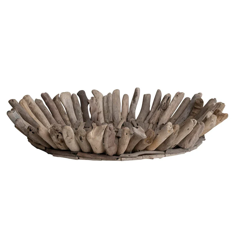 Decorative Driftwood Tray - 26.0 L x 20.0 W x 6.0 H
