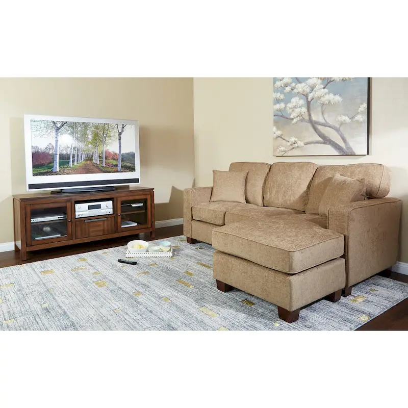 Copper Grove Cleome Reversible Chaise Sectional Sofa