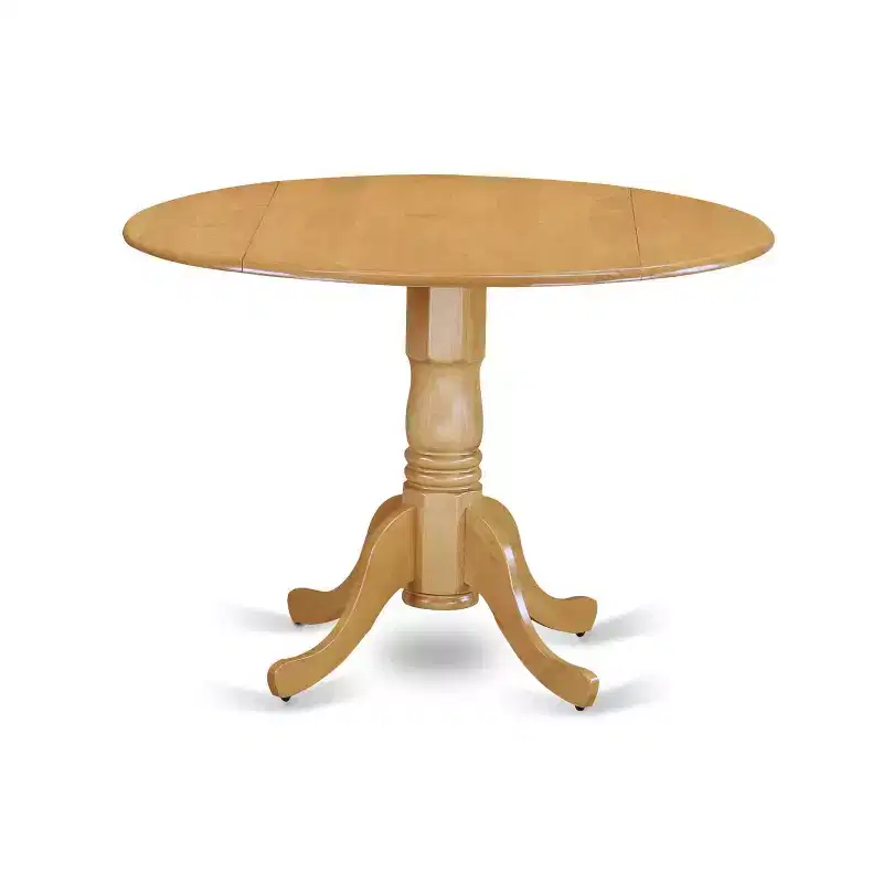 Autumn Green 5-Piece Round Extendable Dining Set for 4 with Faux Leather Arm Chairs