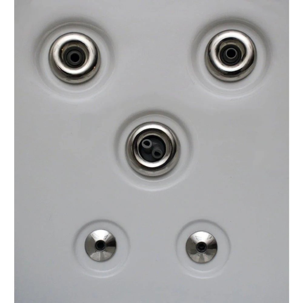 Home and Garden 5-person 51-jet Spa with Stainless Jets and Ozone - 80x80x34