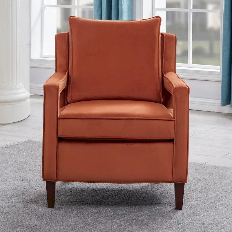 Quinn Velvet Accent Arm Chair by Greyson Living
