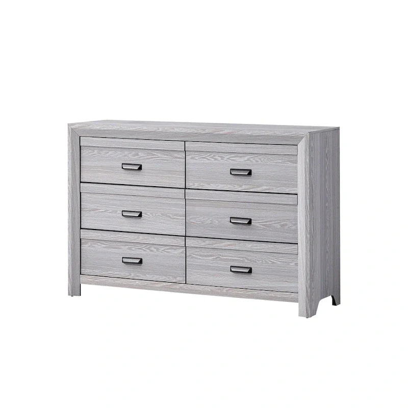 Essa 3 Piece Gray Panel Bedroom Set