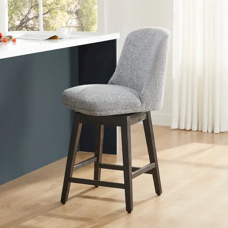 Phoebe Modern Counter Height Barstool Set of 2