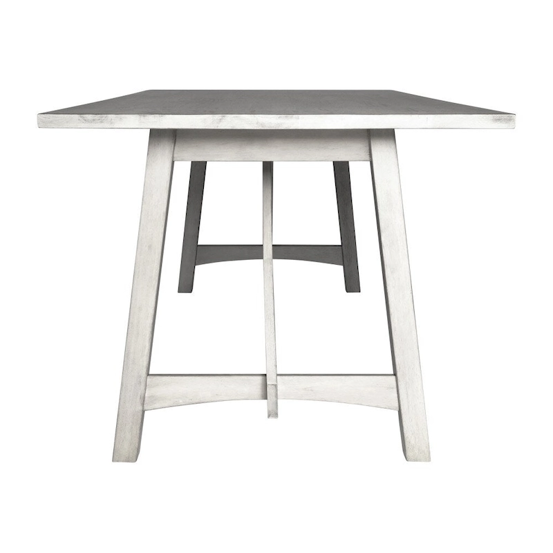 Solid Wood Commercial Grade Trestle Base Dining Table