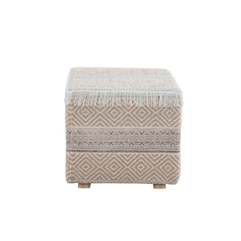Mazatlan Square Upholstered Ottoman Stool