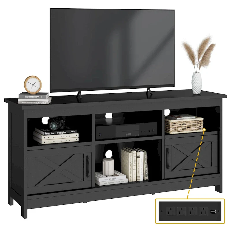 Farmhouse TV Stand for 65/55TV