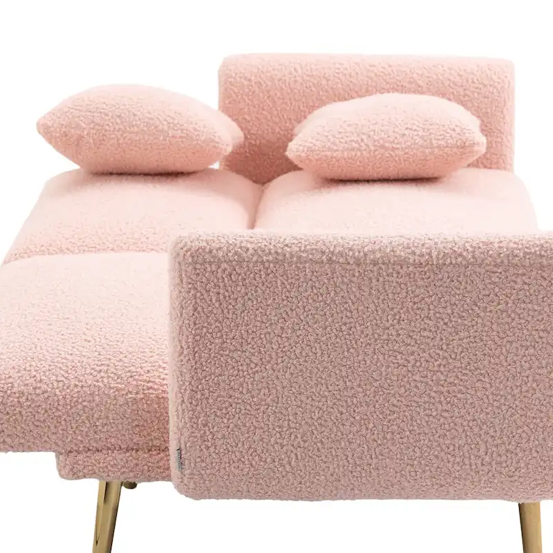 Linen Modular Sofa Section Armless Accent Chair
