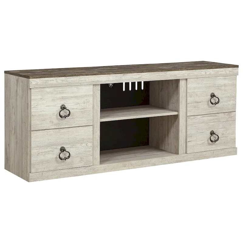 Signature Design by Ashley Willowton Woodgrain 60-inch TV Stand