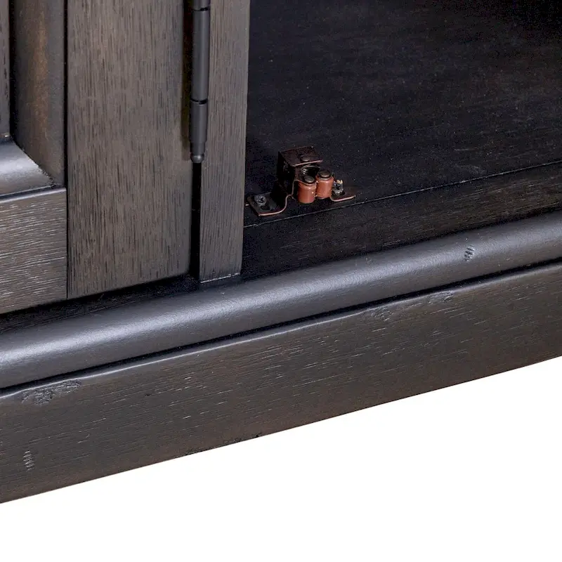 Americana Farmhouse Black Hall Buffet