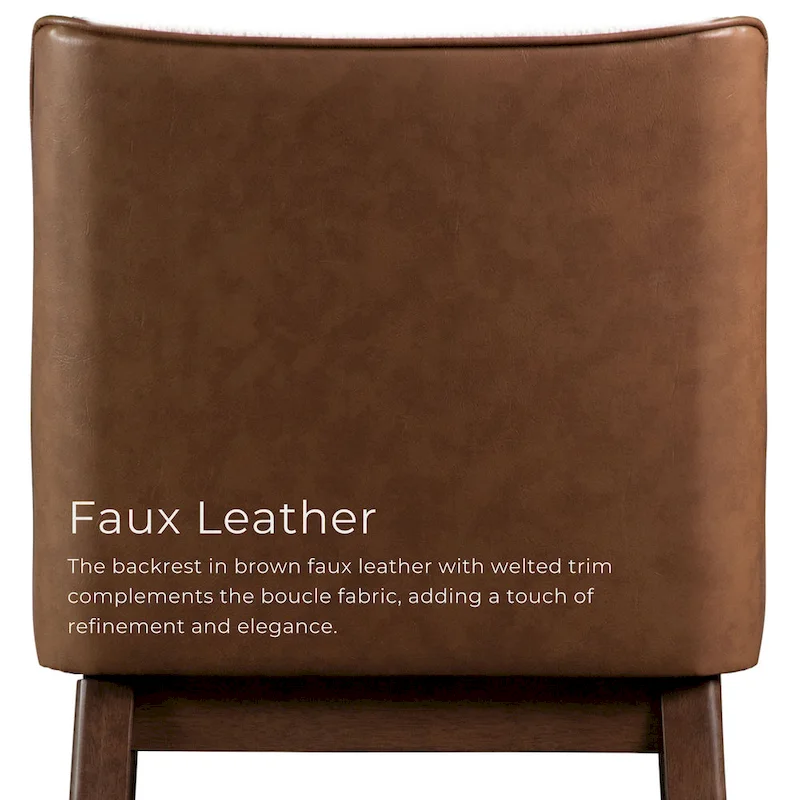 Furniture of America Beau III Mid-century 2-Pack Wingback Dining Chair Set