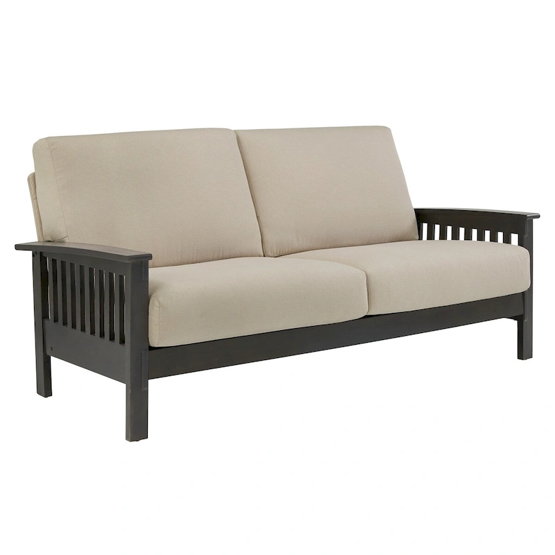 Hills Mission-style Oak Sofa by iNSPIRE Q Classic