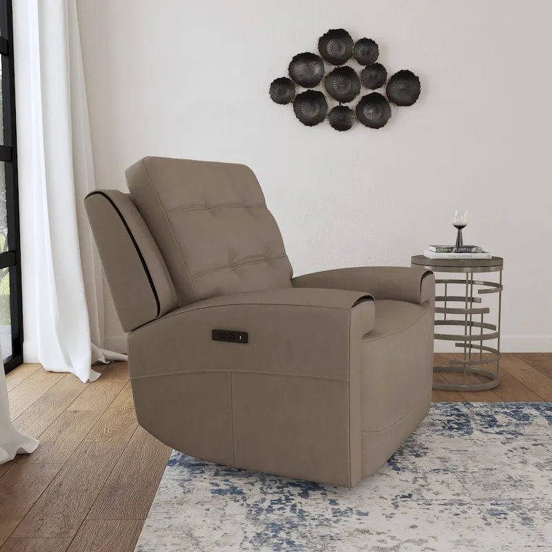 Iris Power Recliner with Power Headrest by