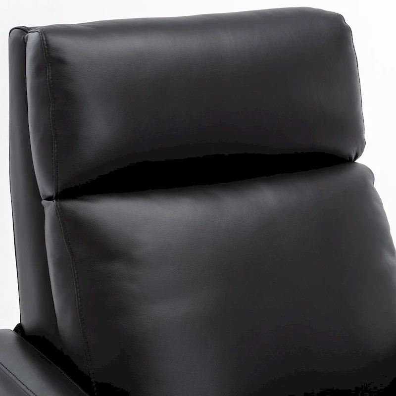 Roland Top Grain Leather Push Back Recliner by Greyson Living
