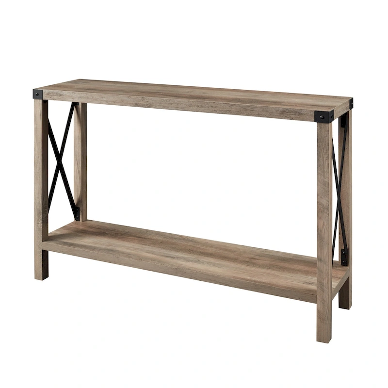 Middlebrook 46-inch X-frame Farmhouse Entry Table