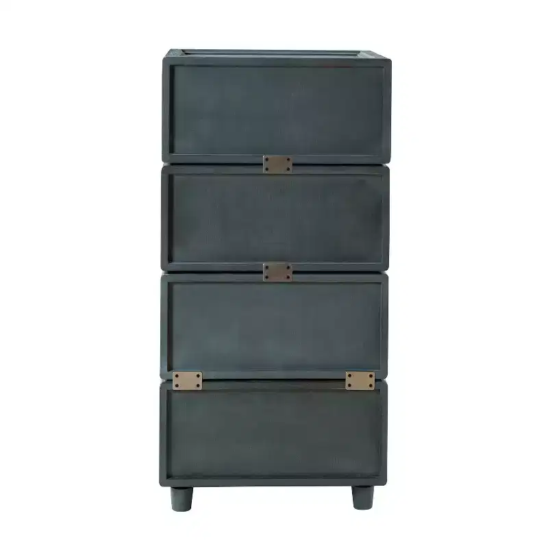 Oddone 2 - Drawer end table Set of 2 With Modular Design| ART OF LIVING DESIGNS